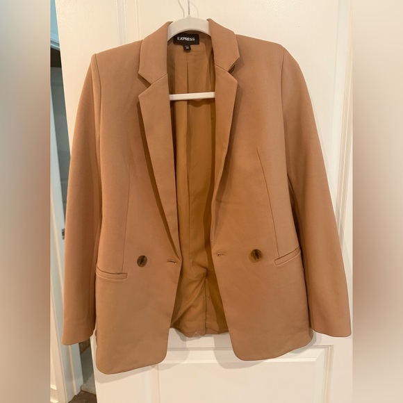 Express Tan Women's Blazer NWOT - Picture 5 of 5